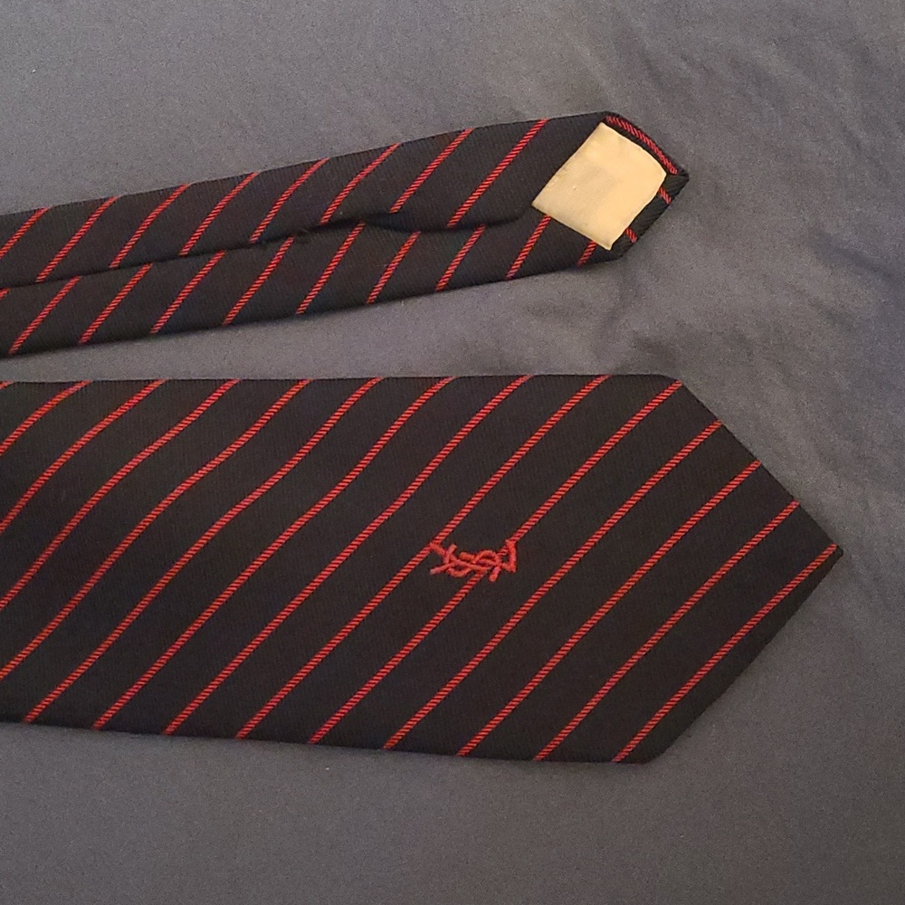 Vintage Yves Saint Laurent necktie.